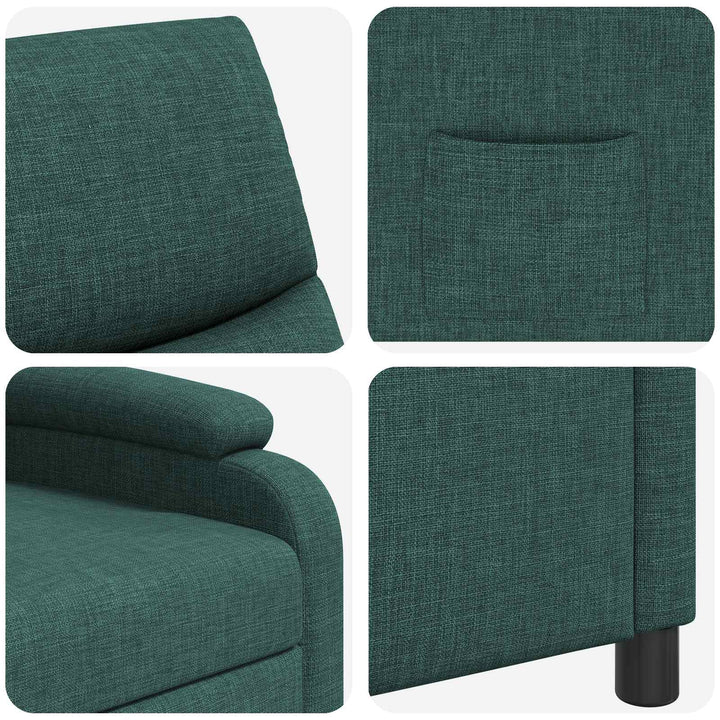 Recliner Mørkegrøn Stof