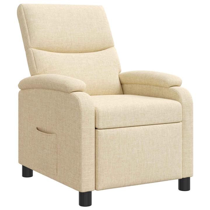 Recliner Cremefarvet Stof