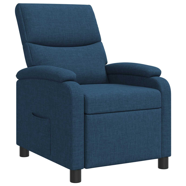 Recliner Blå Stof