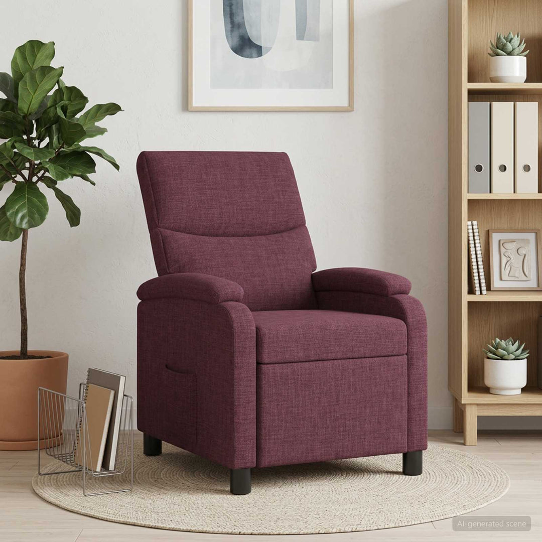 Recliner Lilla Stof