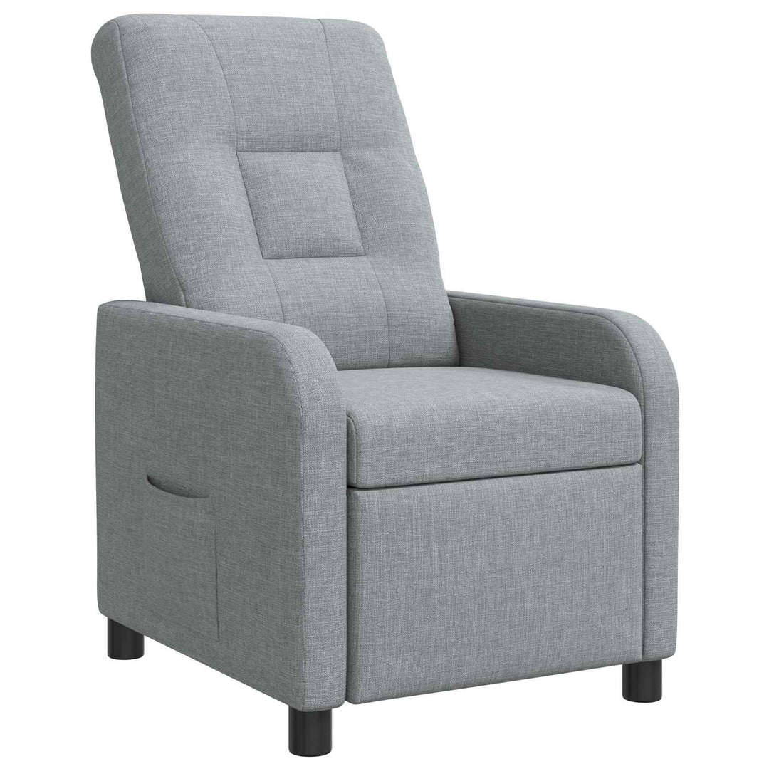 Recliner Lysegrå Stof