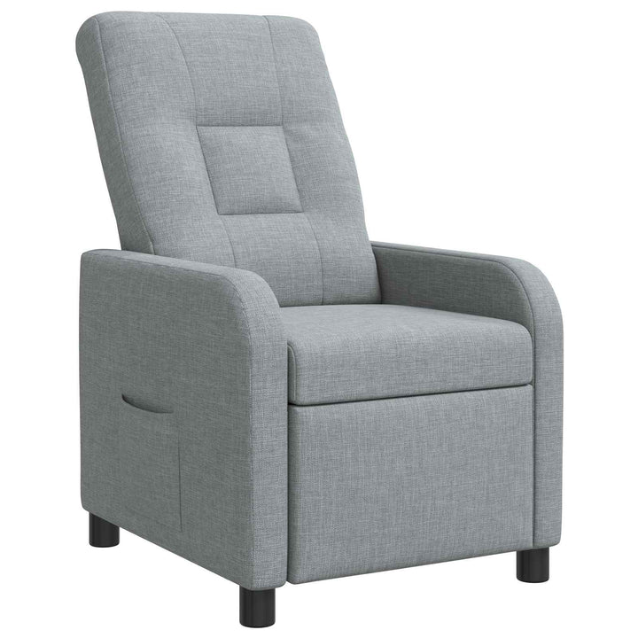 Recliner Lysegrå Stof