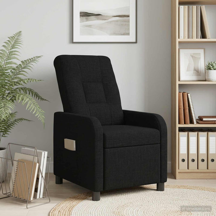 Recliner Sort Stof