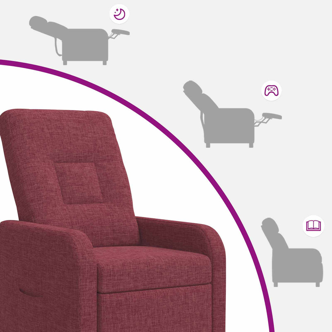 Recliner Vinrød Stof