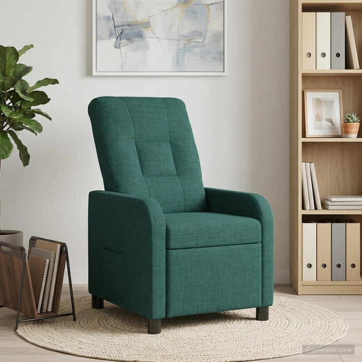 Recliner Mørkegrøn Stof