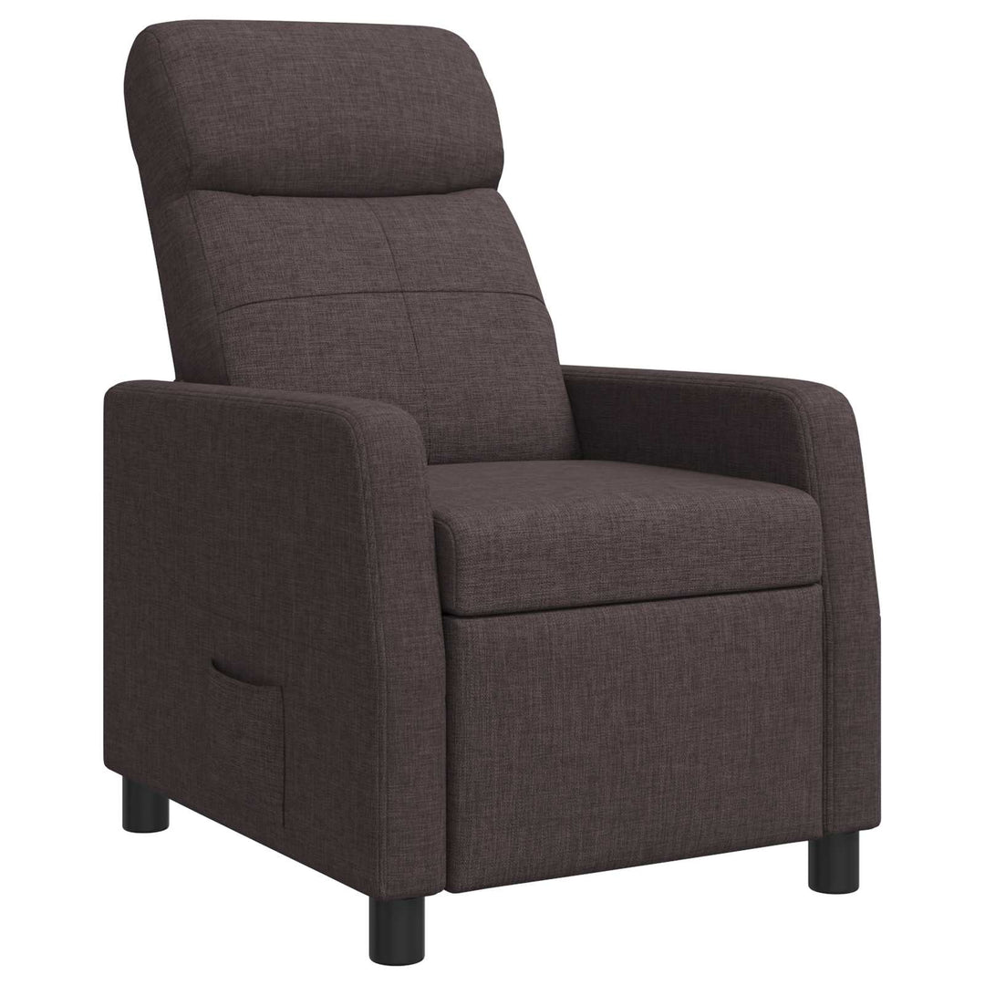 Recliner Mørk Brun Stof