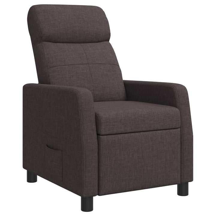 Recliner Mørk Brun Stof
