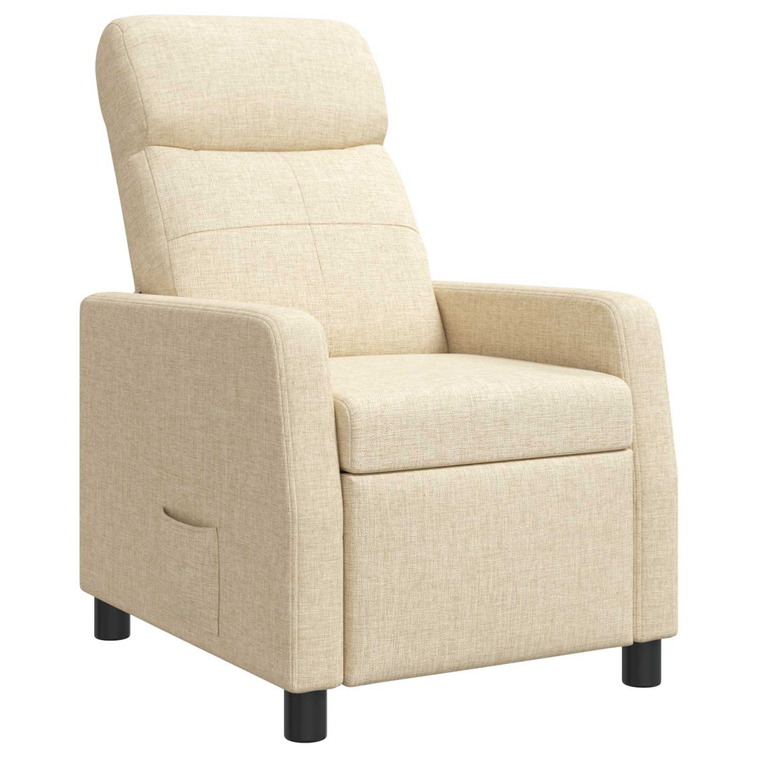Recliner Cremefarvet Stof