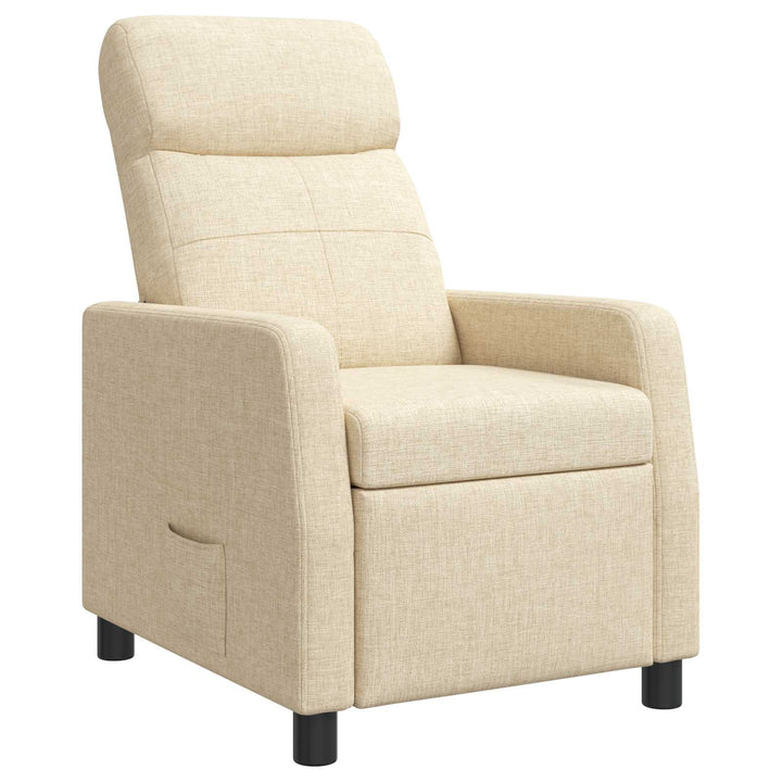 Recliner Cremefarvet Stof