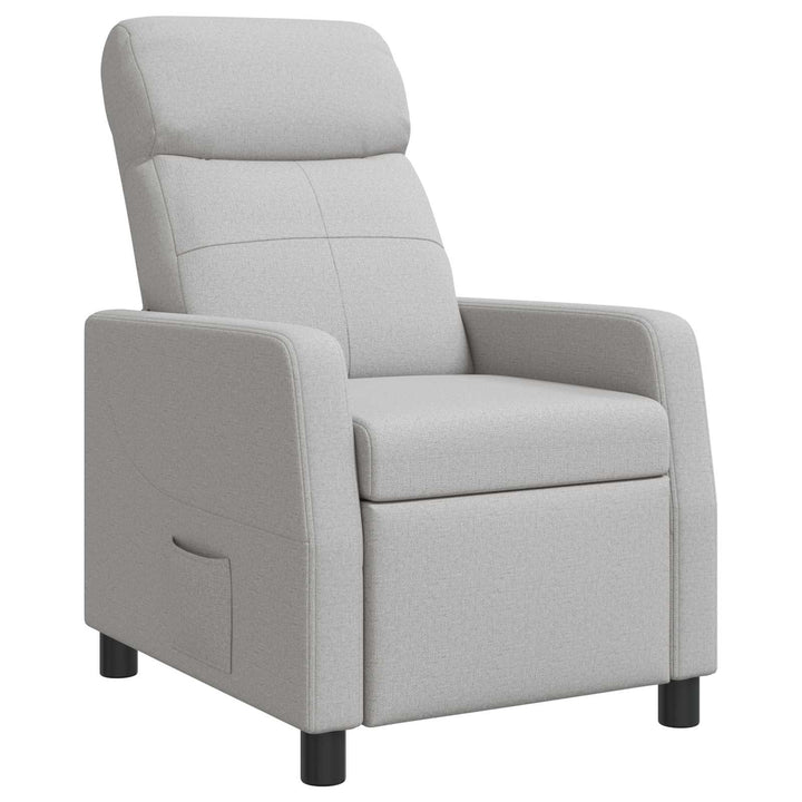 Recliner Skygrå Stof