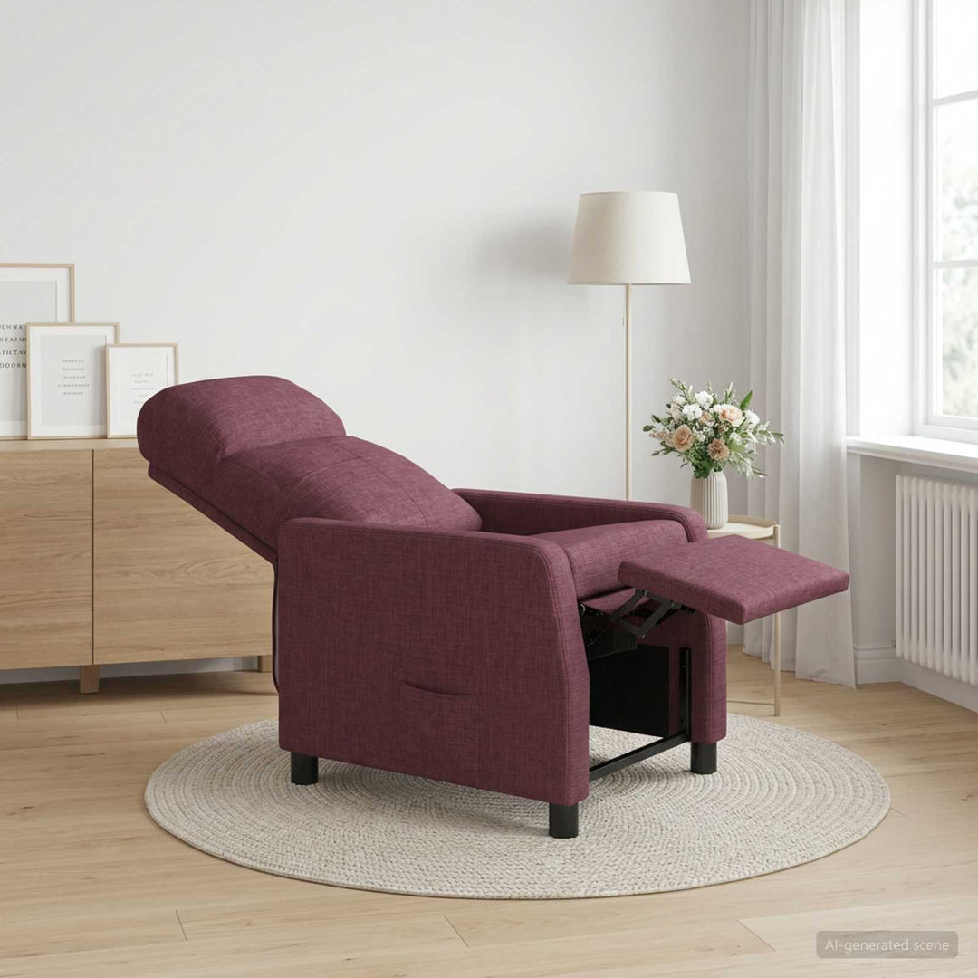 Recliner Lilla Stof