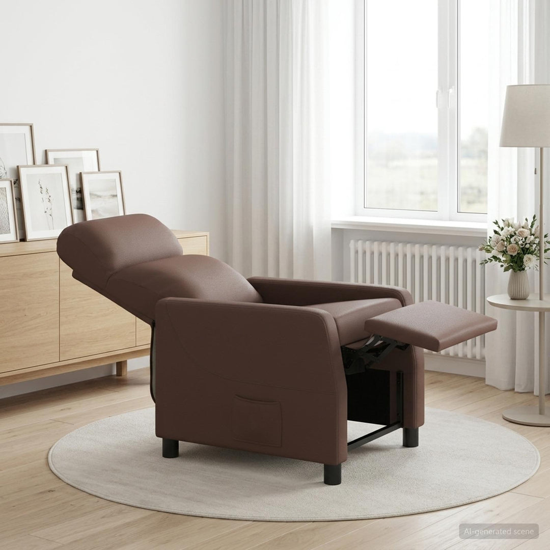 Recliner Brun Kunstlæder