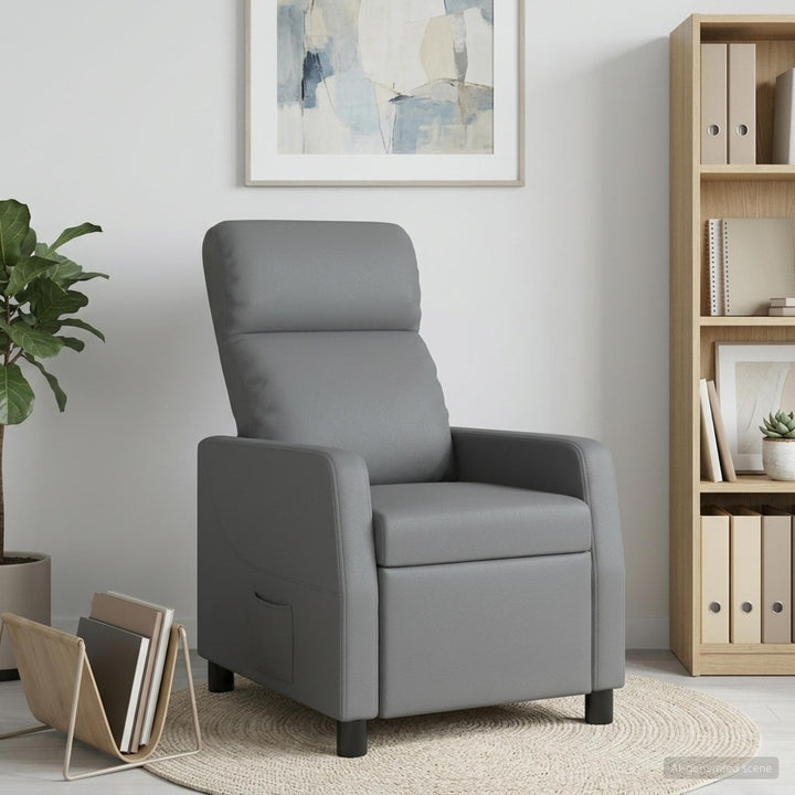 Recliner Grå Kunstlæder