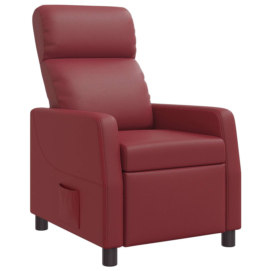 Recliner Vinrød Kunstlæder