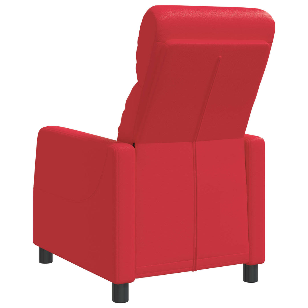 Recliner Rød Kunstlæder
