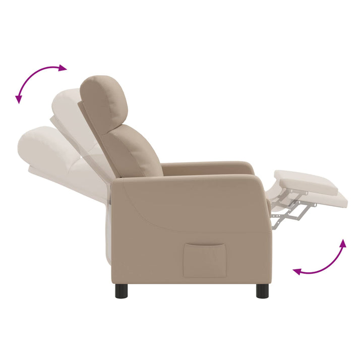 Recliner Cappuccino Kunstlæder