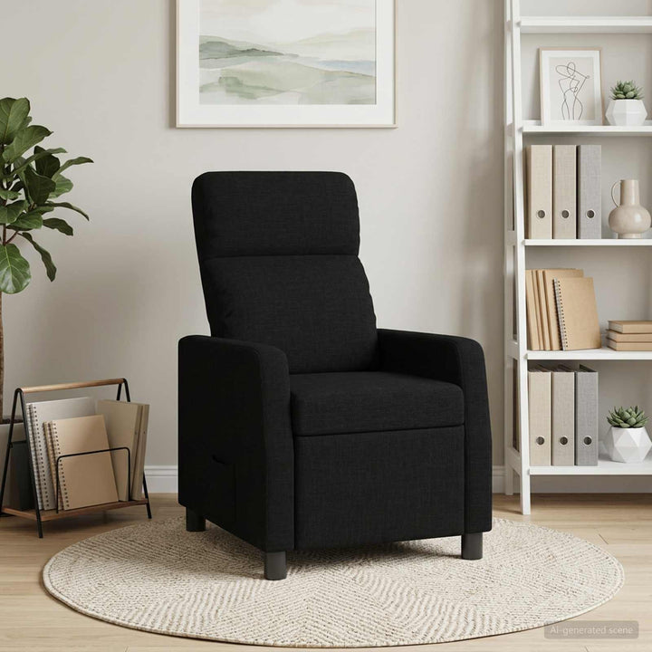Recliner Sort Stof
