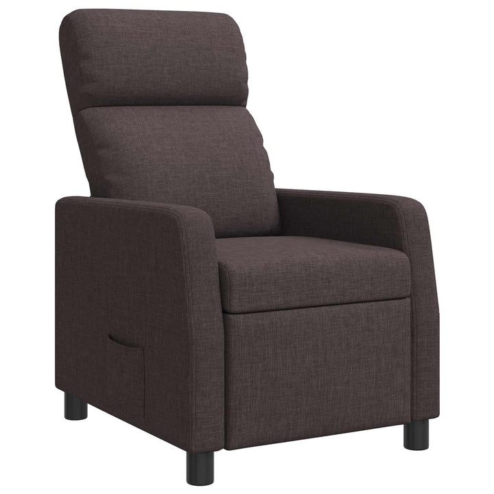 Recliner Mørk Brun Stof