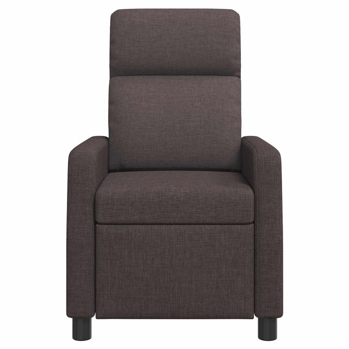 Recliner Mørk Brun Stof