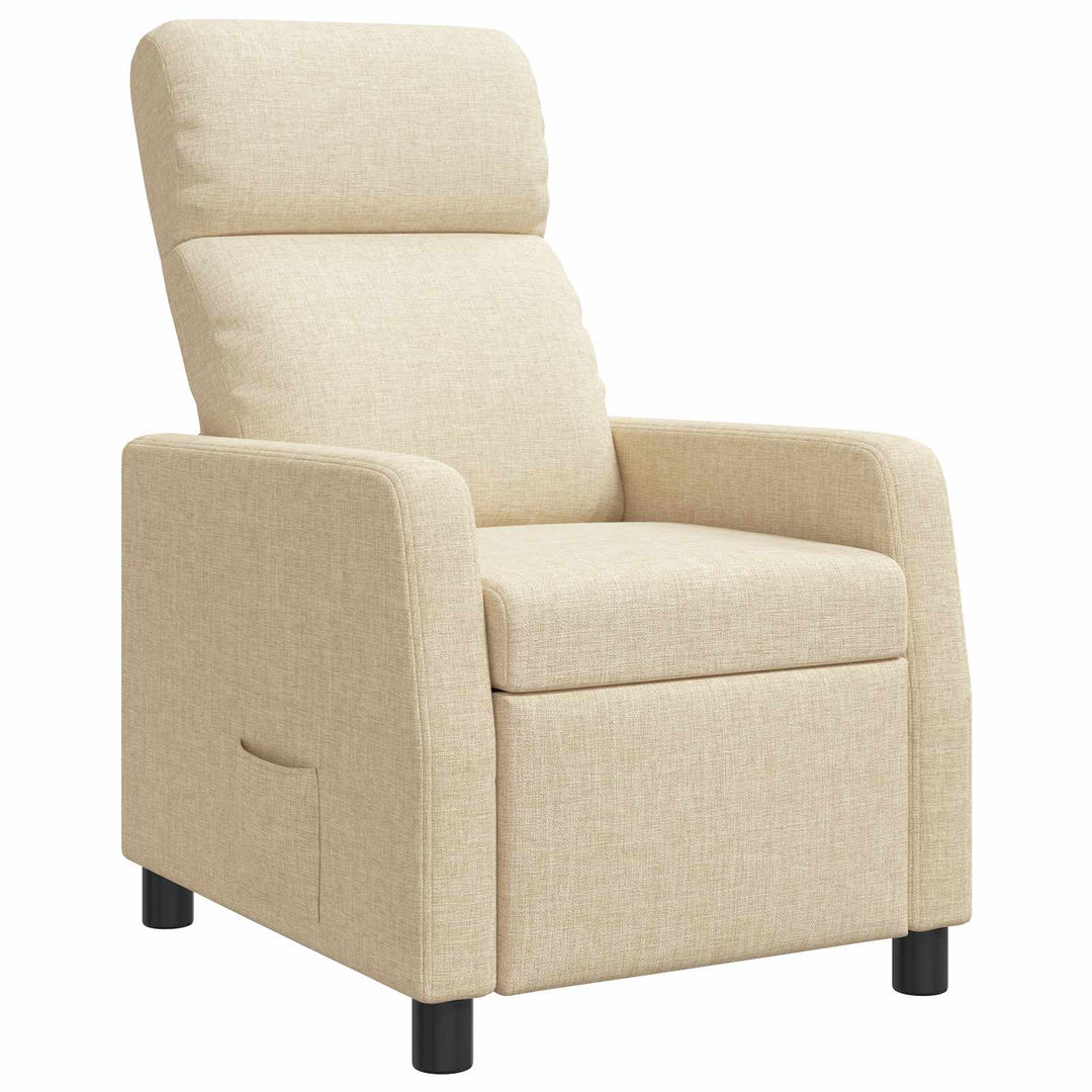 Recliner Cremefarvet Stof