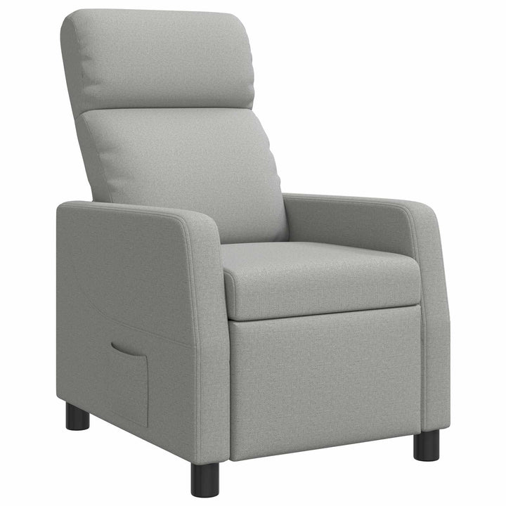 Recliner Skygrå Stof