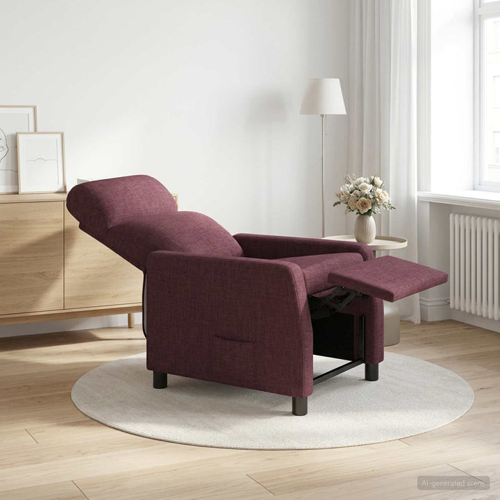Recliner Lilla Stof