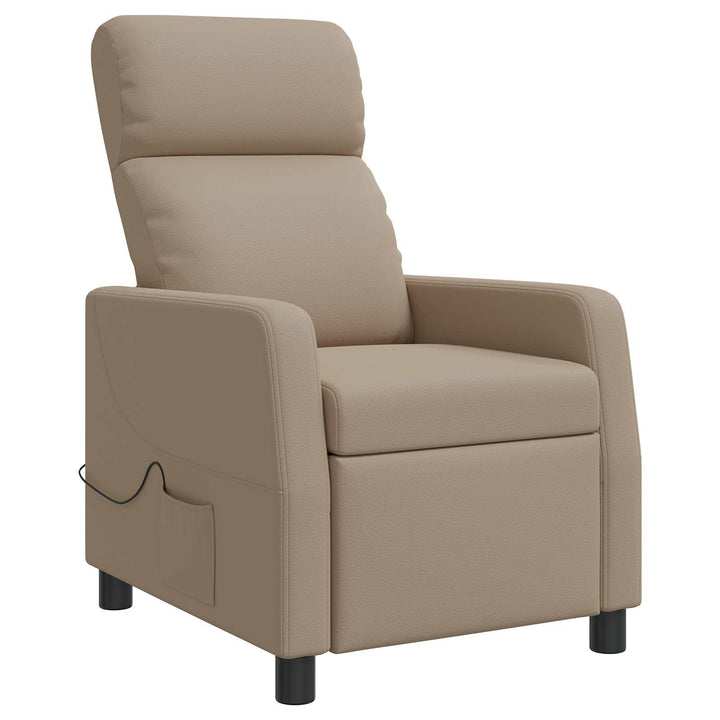 Massage Lænestol Cappuccino Kunstlæder