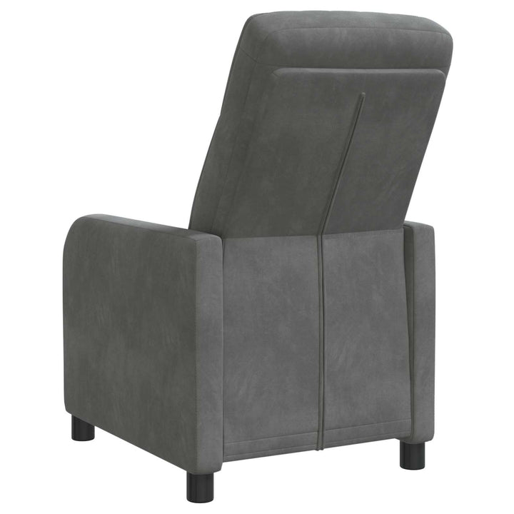 Recliner Mørkegrå Velour (V)