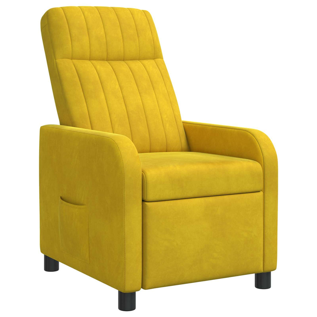 Recliner Gul Velour (V)