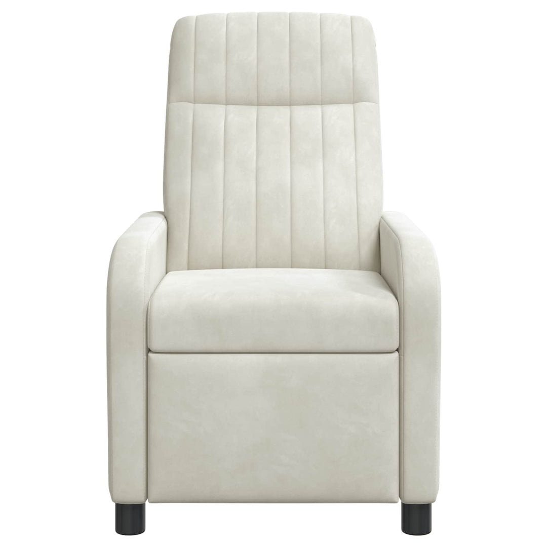 Recliner Cremefarvet Velour (V)