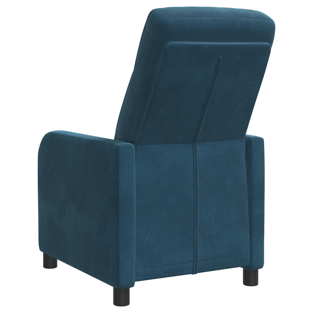Recliner Blå Velour (V)