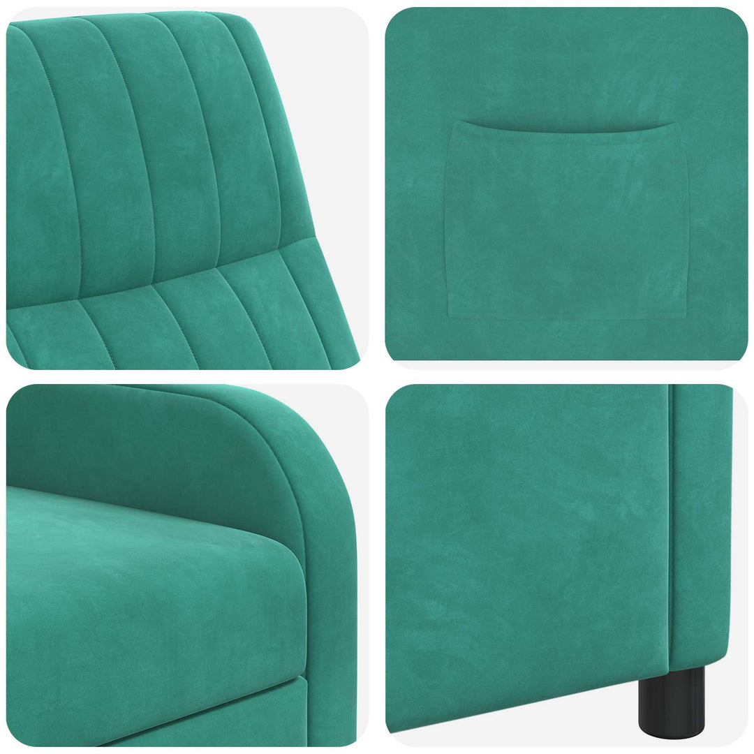 Recliner Turkis Velour (V)