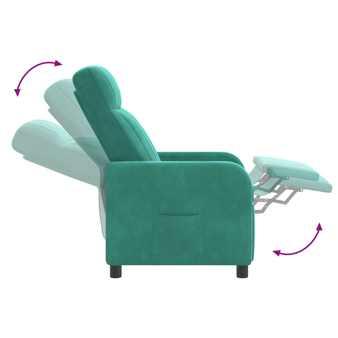 Recliner Turkis Velour (V)