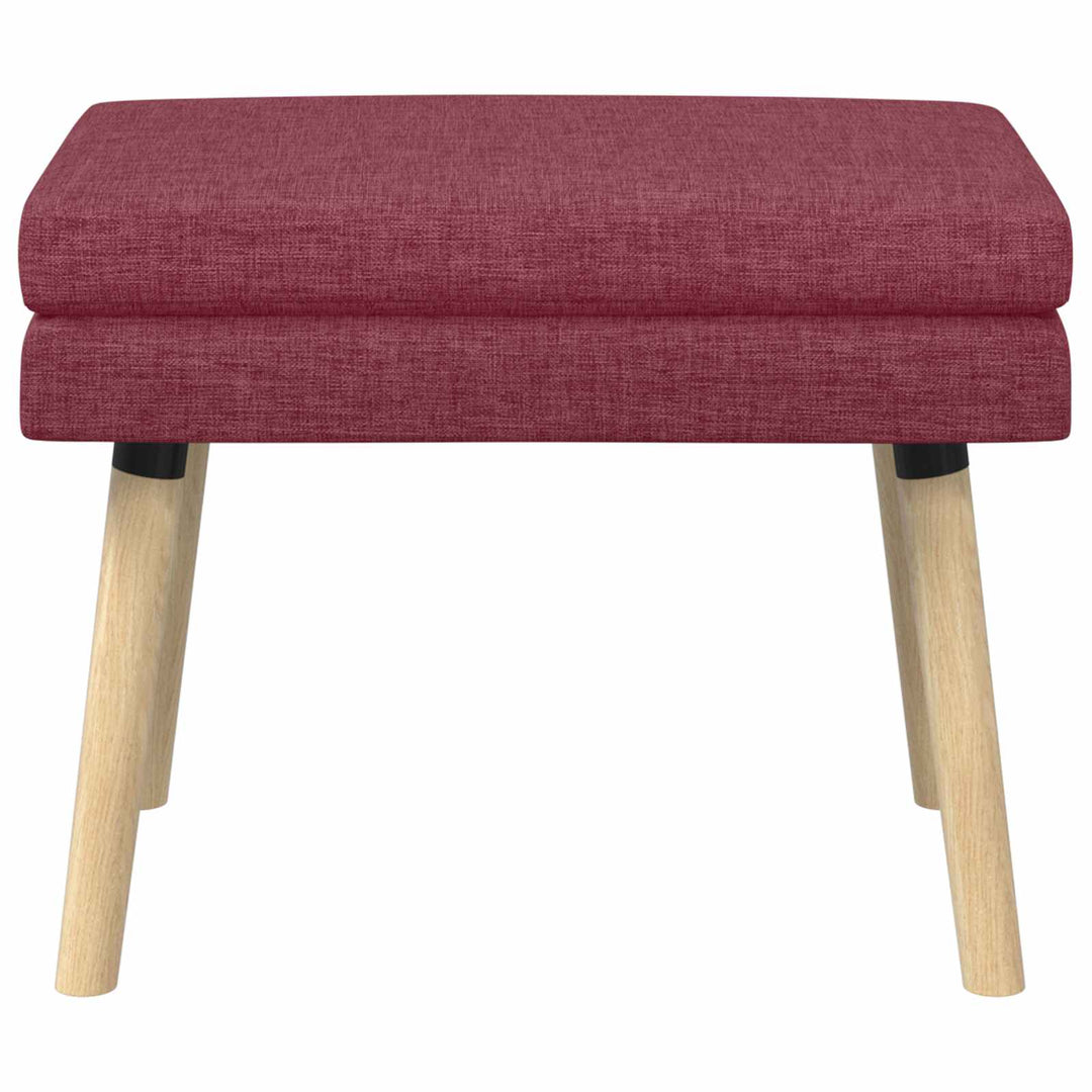 Dobbeltlagret bænk Vinrød 60 x 40 x 46 cm Stof