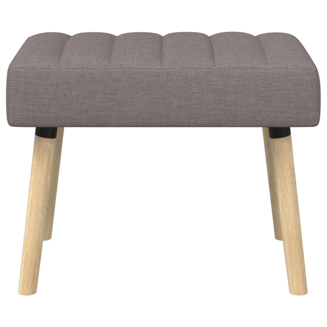 Kanalpuddet Bænk Gråbrun 60 x 40 x 45 cm Stof