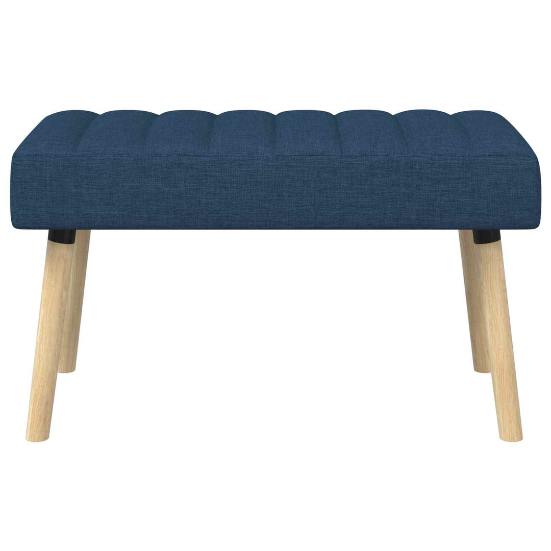 Kanalpuddet Bænk Blå 80 x 40 x 46 cm Stof