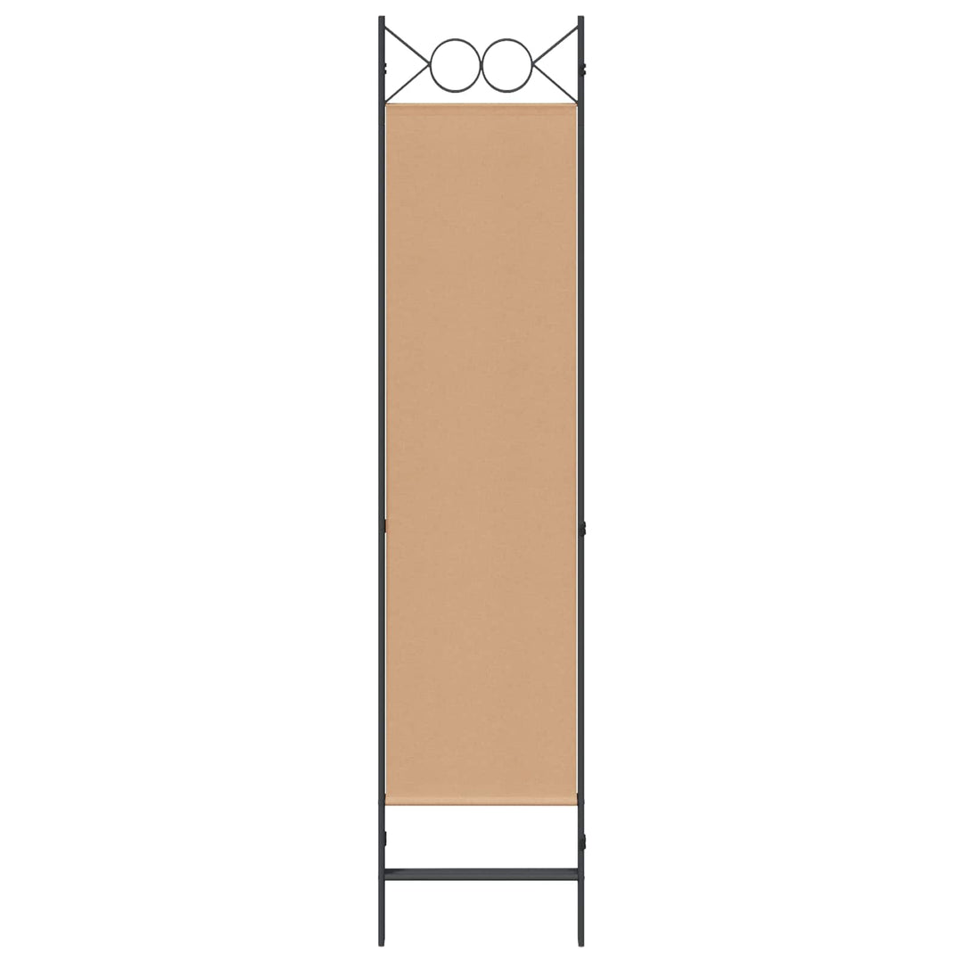 3-panel rumdeler Beige 120 x 180 cm Stof