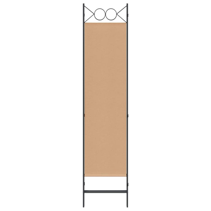 3-panel rumdeler Beige 120 x 180 cm Stof