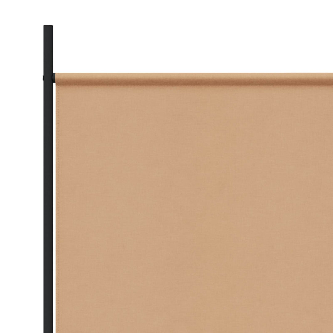 3-panel rumdeler Beige 260 x 180 cm Stof
