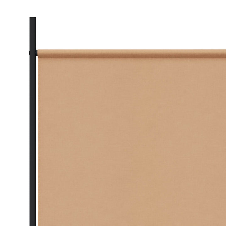 3-panel rumdeler Beige 260 x 180 cm Stof