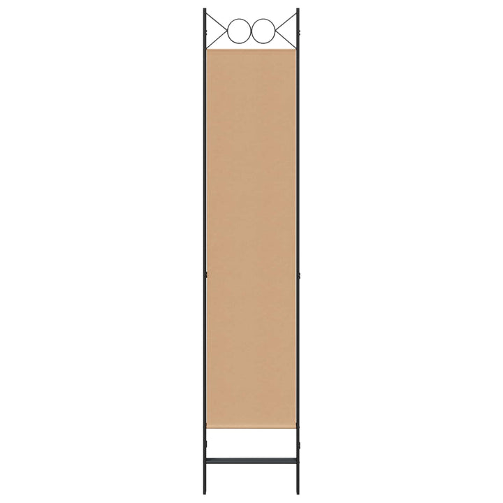 3-panel rumdeler Beige 120 x 200 cm Stof