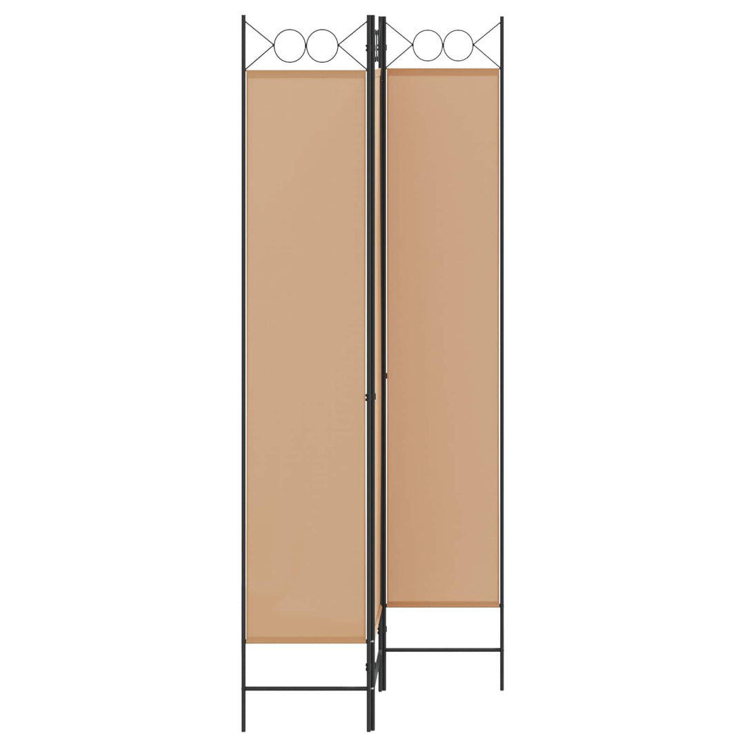 3-panel rumdeler Beige 120 x 220 cm Stof