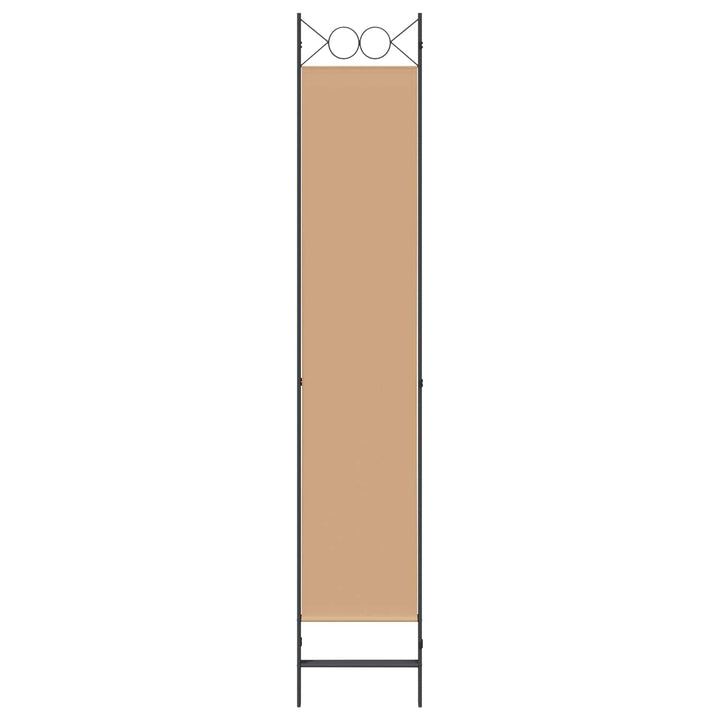3-panel rumdeler Beige 120 x 220 cm Stof