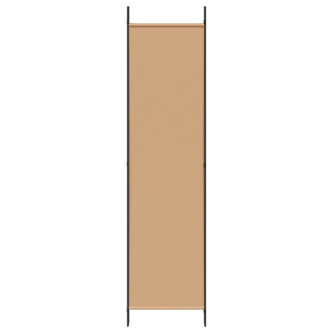 5-panel rumdeler Beige 250 x 200 cm Stof
