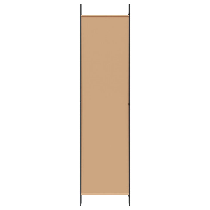 5-panel rumdeler Beige 250 x 200 cm Stof