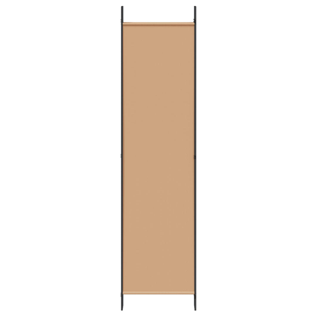6-Paneler Rumdeler Beige 300 x 200 cm Stof