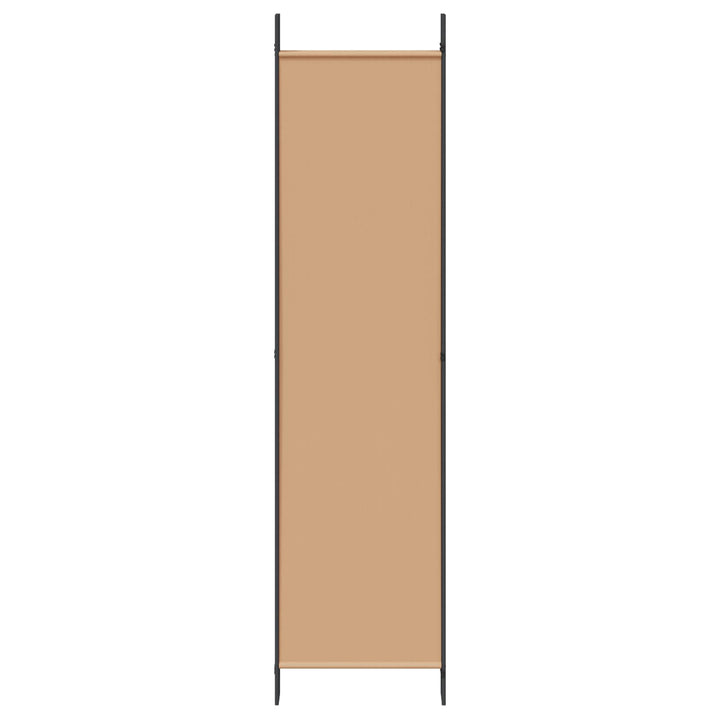 6-Paneler Rumdeler Beige 300 x 200 cm Stof