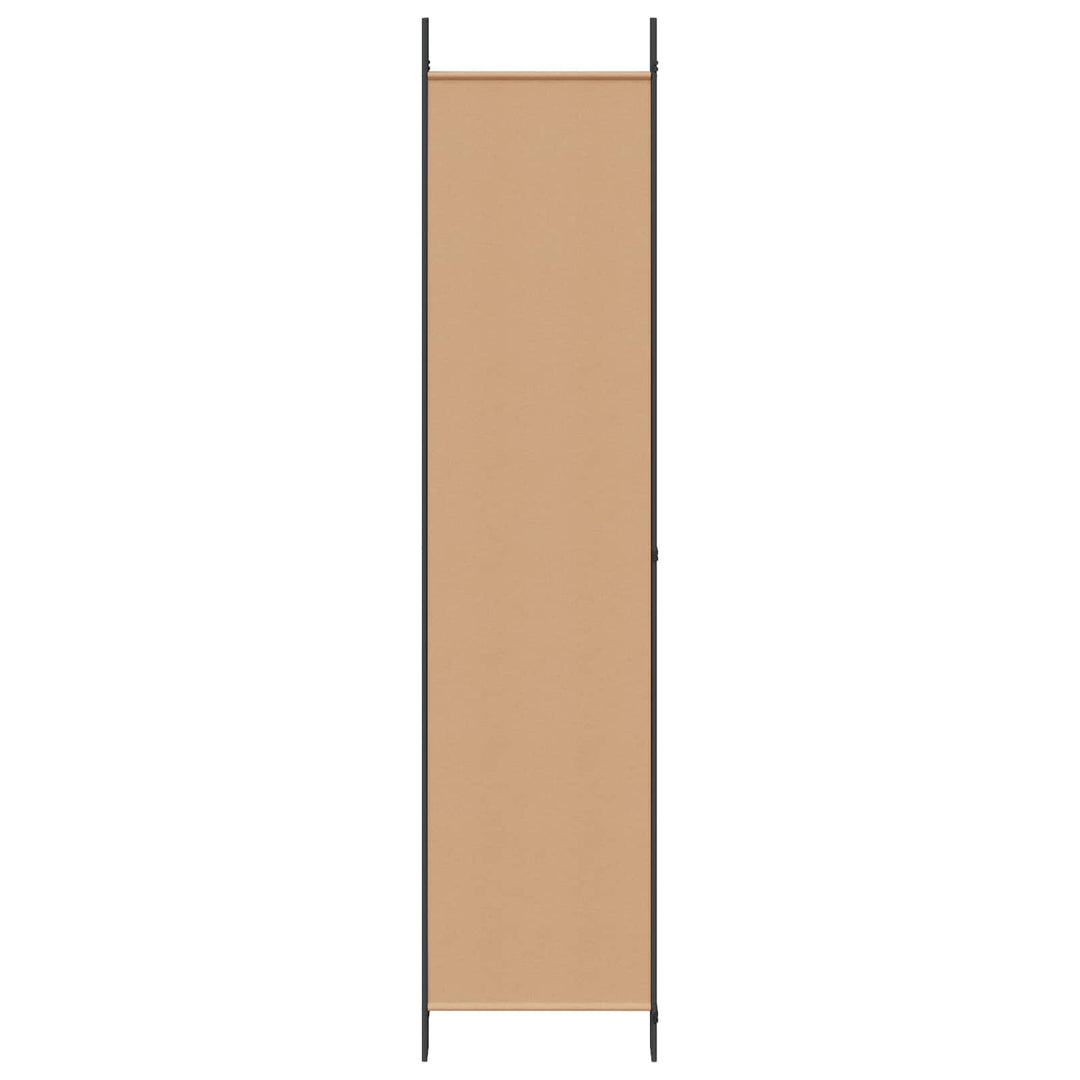 4-panel rumdeler Beige 200 x 220 cm Stof