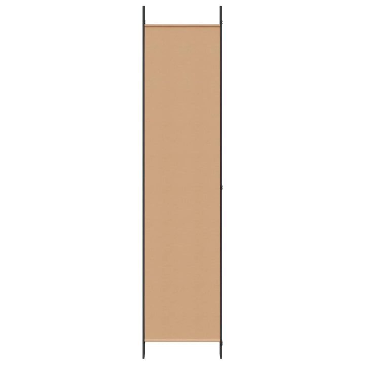 4-panel rumdeler Beige 200 x 220 cm Stof