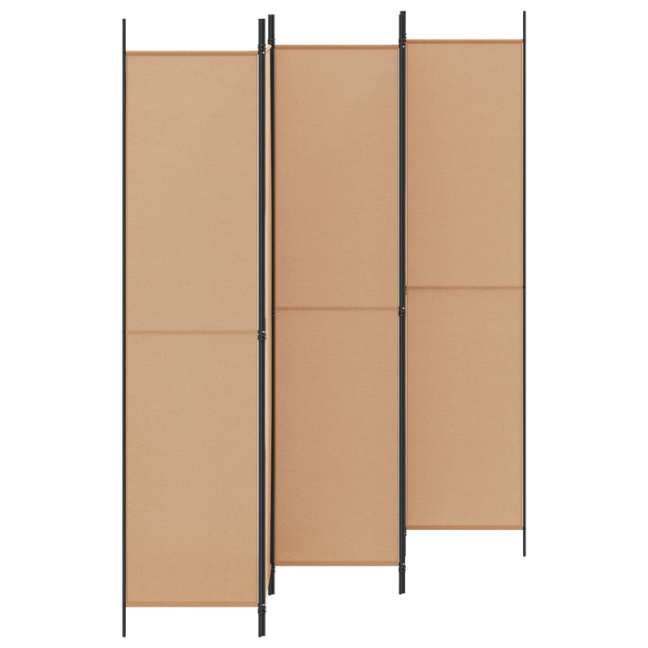 5-panel rumdeler Beige 250 x 220 cm Stof